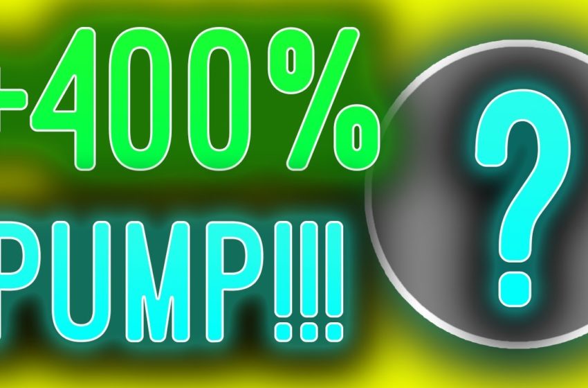  INSANE +400% PUMP INCOMING FOR MAJOR CRYPTO COIN: NOBODY IS TALKING ABOUT THIS!!!!!!!!!!!!!