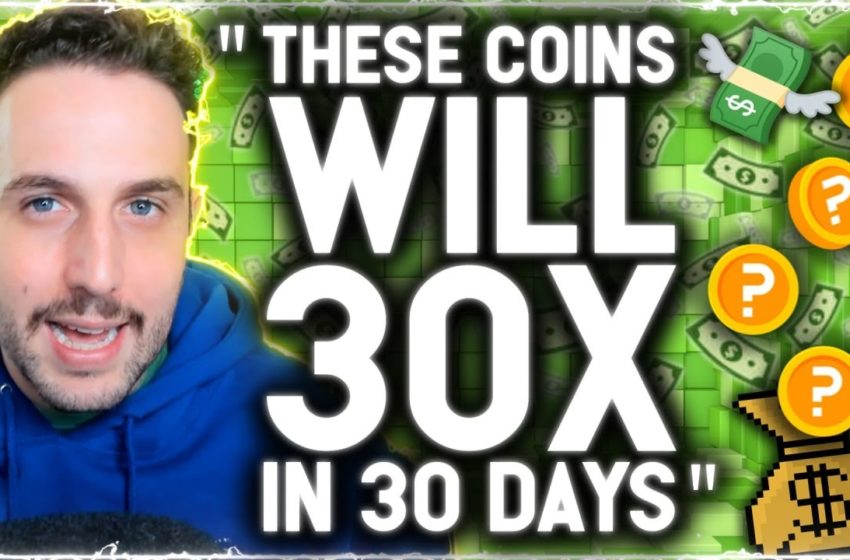  These Coins Will 30X IN 30 Days!!! Best Gains Happen In November! (Urgent)