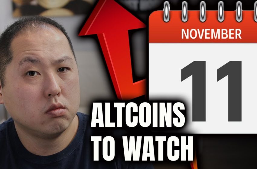  DON'T MISS THESE ALTCOINS FOR NOVEMBER
