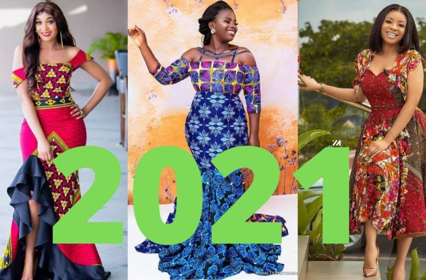  2021 Cute And Unique Ankara Dresses;Latest Beautiful African #Ankara Styles Dress For African Queen
