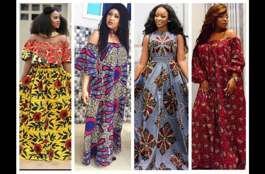  2020 AFRICAN DRESSES: MOST STYLISH AND FLAWLESS AFRICAN ANKARA STYLES FOR BEAUTIFUL LADIES