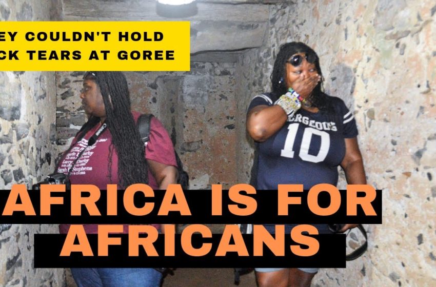  BLACK AMERICAN SISTERS EMOTIONAL TRIP TO AFRICA #AfricaIsForAfricans