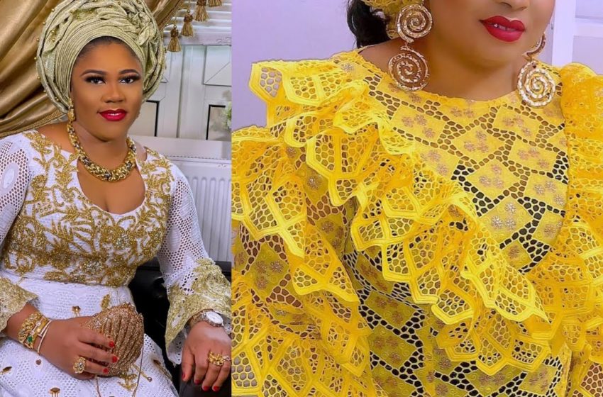  African Fashion: Most Flawless & Alluring Asoebi Lace Styles || African Print Styles For Owambe 2021