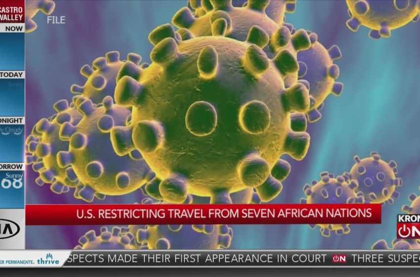  U.S. to ban travel from South Africa, 7 other countries due to omicron COVID variant