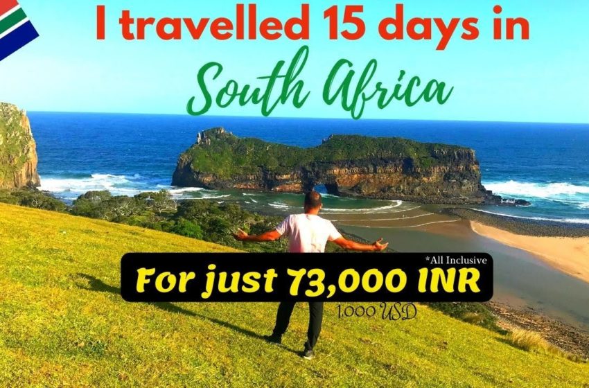  South Africa Travel Vlog In Hindi | India to South Africa Travel | Africa On a Budget