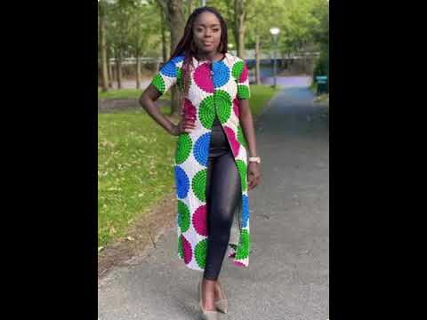  2021 Ankara kimono styles #fashion #Africa #Nigeria #styles