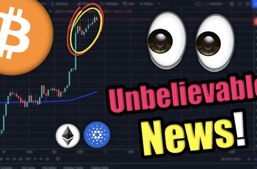  CRYPTO HODLERS…CAN’T BELIEVE THIS IS HAPPENING (BITCOIN, ETHEREUM, CARDANO)