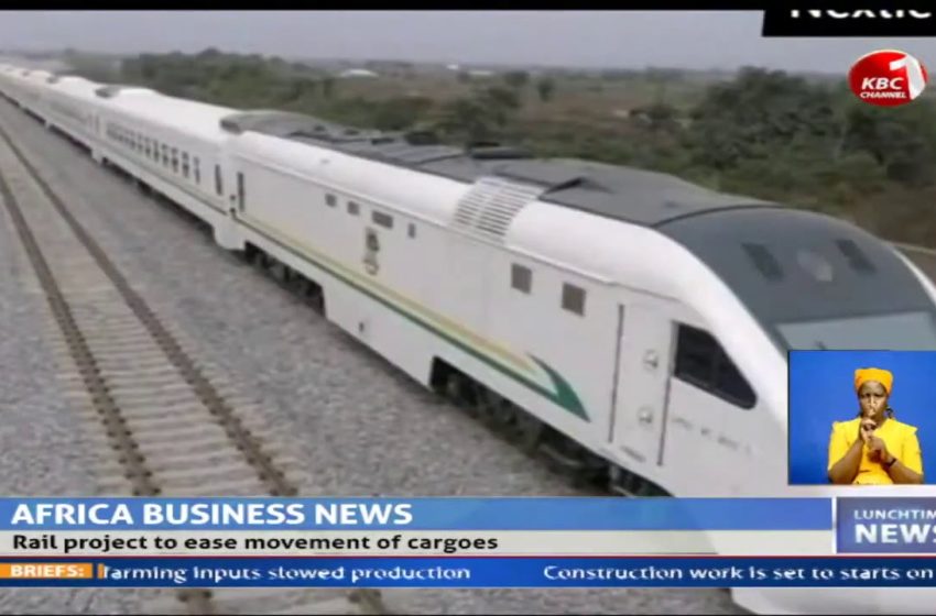  Business Africa News: President Buhari officially launches Nigeria-Niger railway project