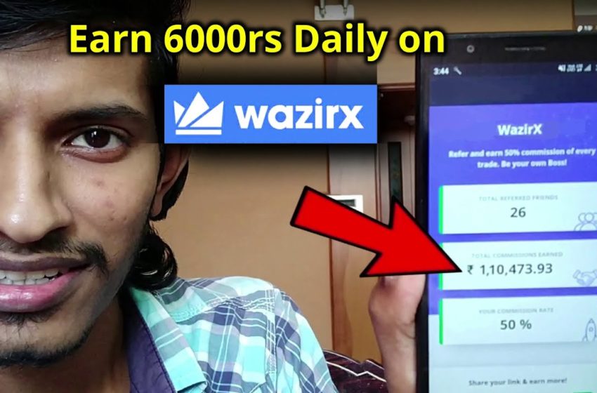  Daily Earn 6000₹ on Wazirx Without Any Risk🔥 || Cryptocurrency Intraday Trading on Wazirx