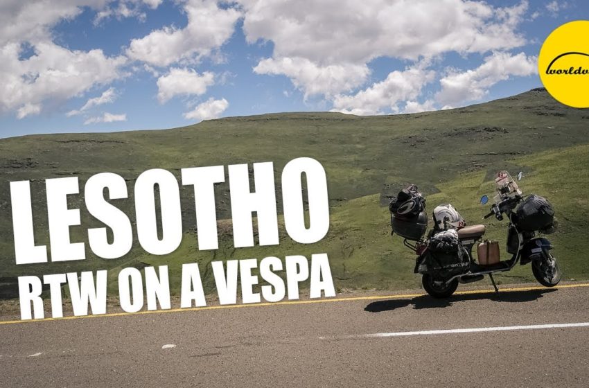  Vespa travel Lesotho | Motorcycle Road Trip Africa
