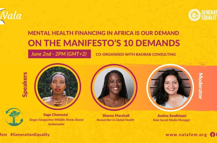  Mental health financing in Africa is our demand