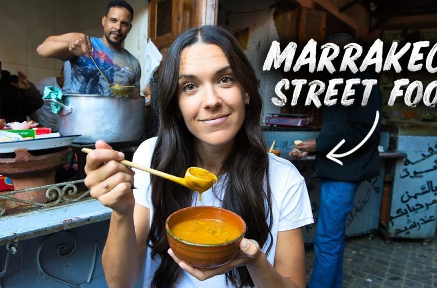  We Tried Moroccan Street Food in Marrakech