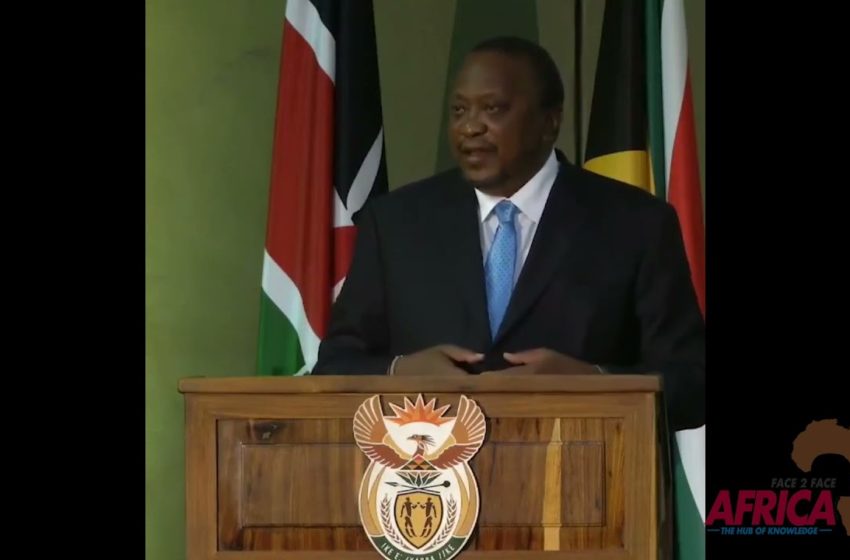  Africa without borders – President Uhuru Kenyatta addressing the South Africa -Kenya  business forum