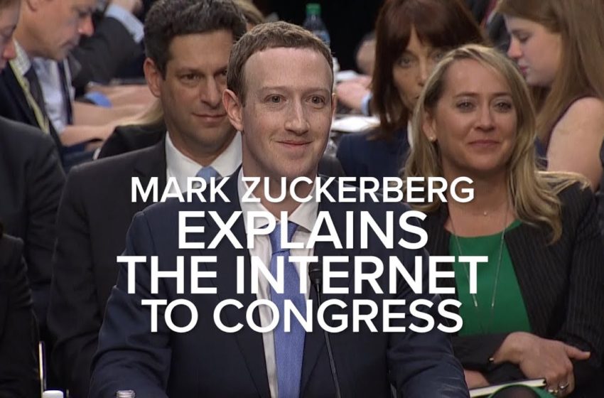  Zuckerberg explains the internet to Congress
