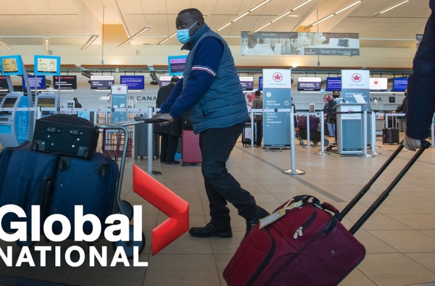  Global National: Dec. 4, 2021 | Calls for clarity on travel rules meant to curb Omicron spread