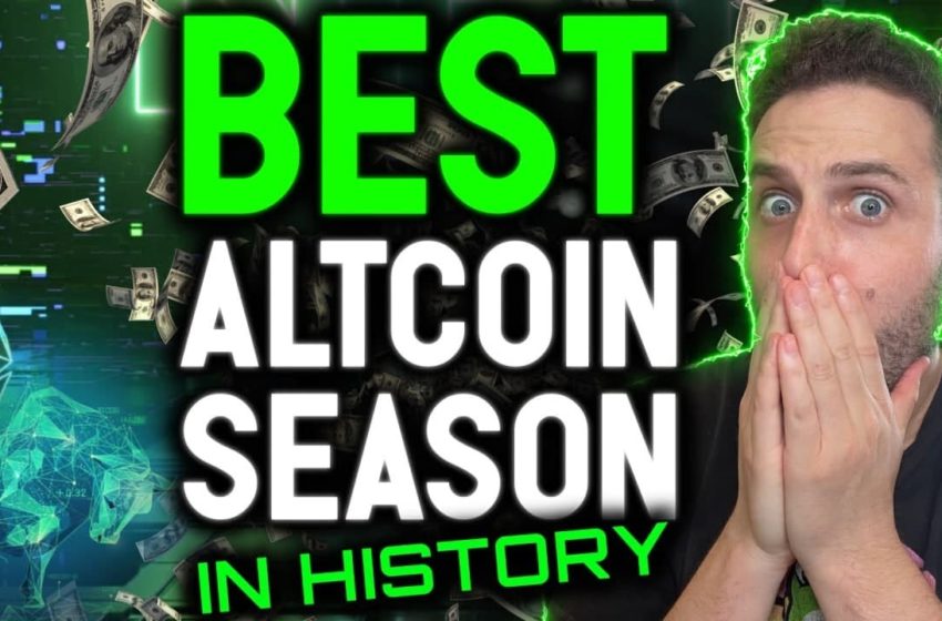  BEST ALTCOIN SEASON IN HISTORY! (Actually Urgent)