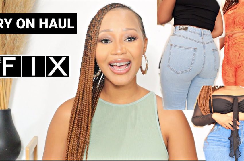  The FIX Fashion try on haul | Lerato Simelane | SOUTH AFRICAN YOUTUBER #vlogmas