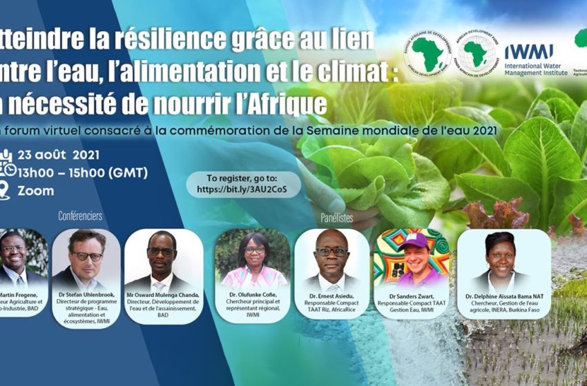  Achieving resilience through the water, food and climate nexus: The Feed Africa Imperative