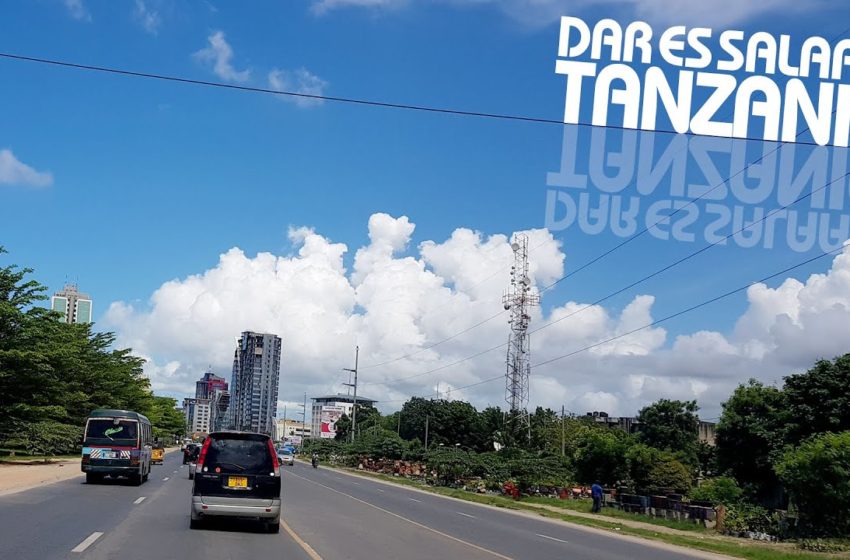  Travel Africa! Driving around the streets of Dar es Salaam, Tanzania 2019