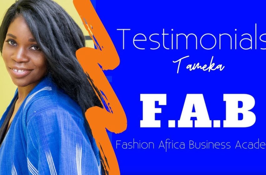  Fashion Africa Business the Testimonial by Tameka