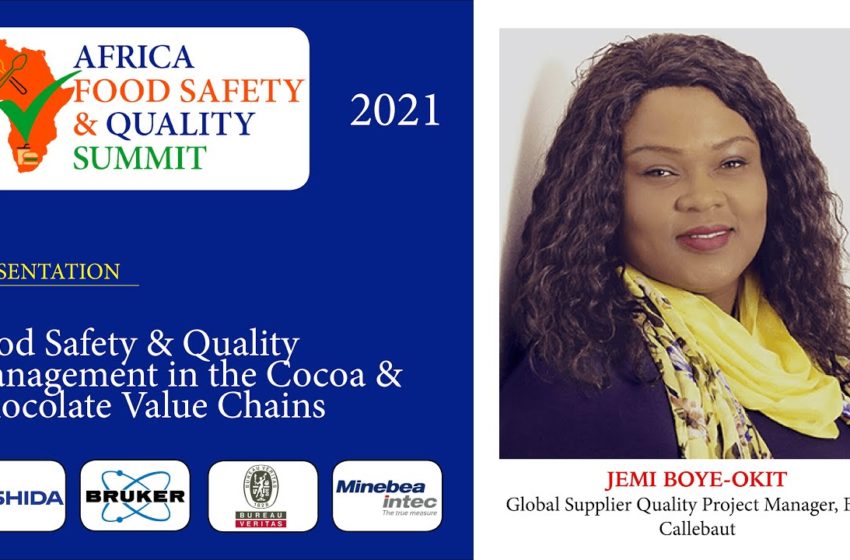  Securing Food Safety & Quality in the Cocoa Value chain in Africa