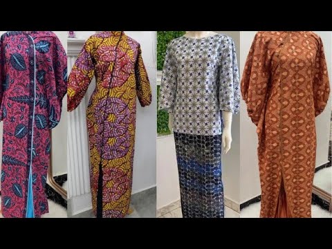 45+ AFRICAN DRESSES: MOST STYLISH AND FLAWLESS African Fashion Kaftan/Bubu Styles