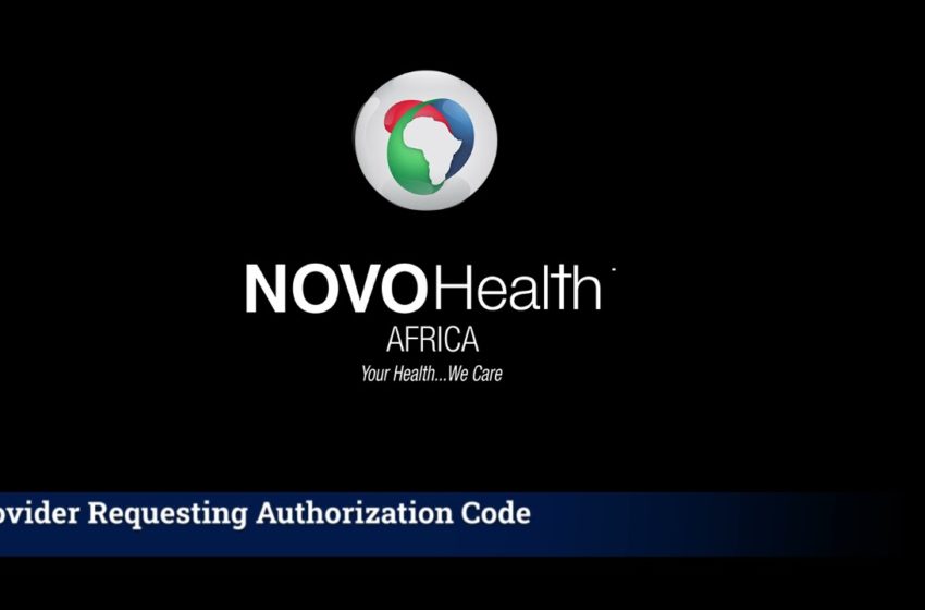  Novo Health Africa Provider's Enrollee Verification and Authorization Request Code