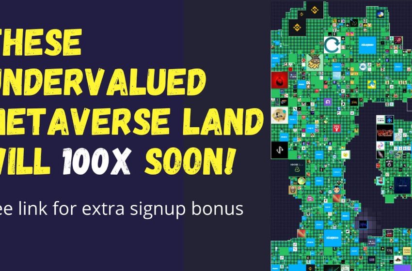  Cheapest Metaverse Land that are Set to 100X Soon! 🔥