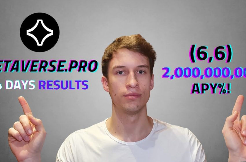  METAVERSE.PRO – 14 days results and (6,6) news!
