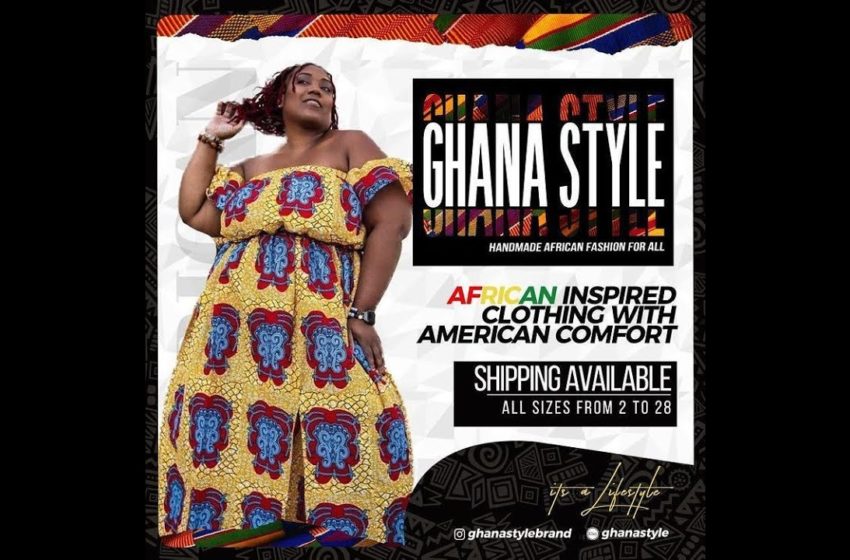  1st GhanaStyle Commercial For African fashion with American Comfort #Short #AfricanFashion #plussize