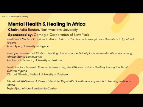  Mental Health & Healing in Africa