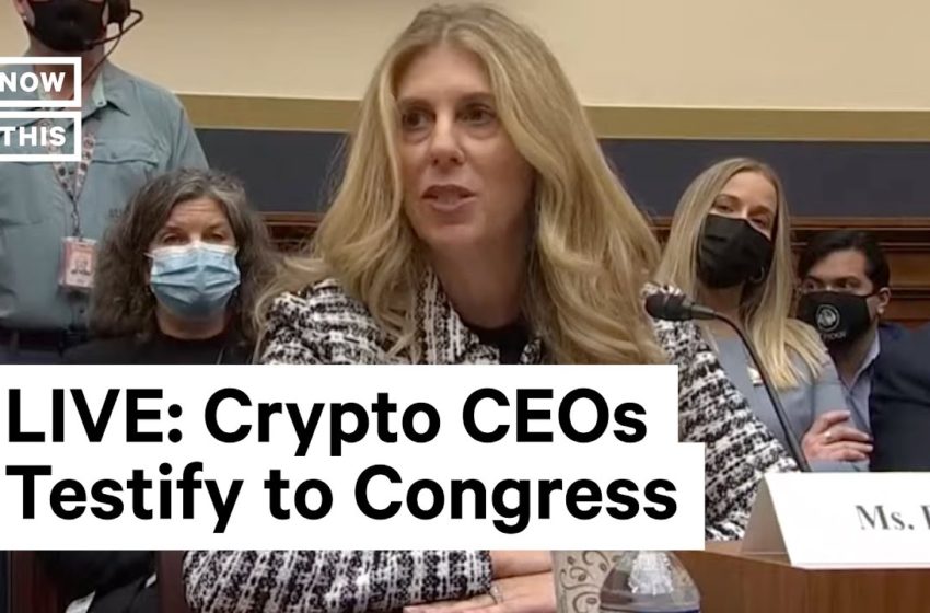  Cryptocurrency CEOs Testify Before Congress I LIVE