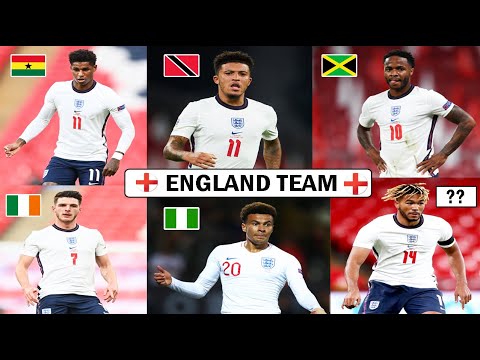  Get To Know The Origin Of England Team Football Players 2020 Ft  Sancho,Sterling,Rashford ,Dele Alli