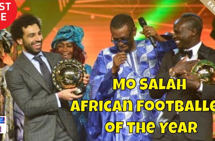  Mo Salah busts out dancing moves as he's crowned African Football Player of the Year 2019