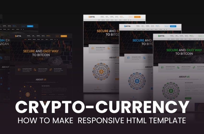 create a cryptocurrency website