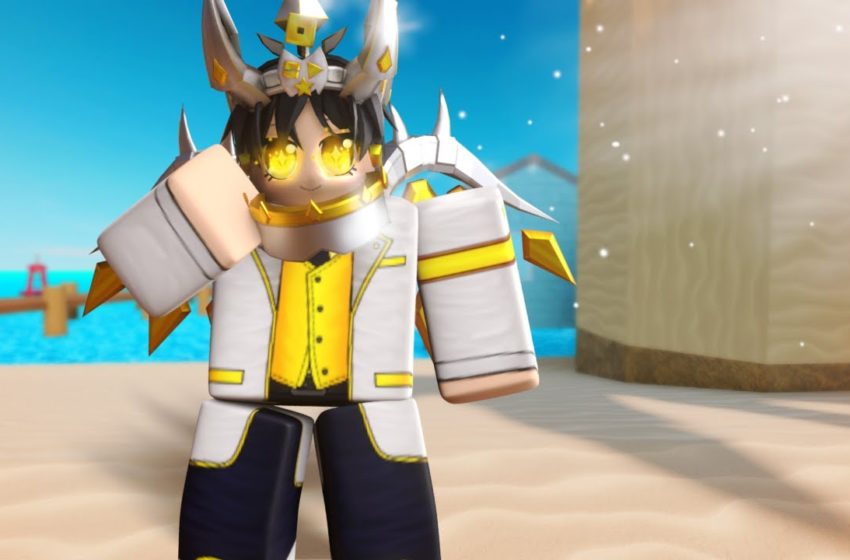  Roblox White N Gold Accessories (For Metaverse Valk ^^)