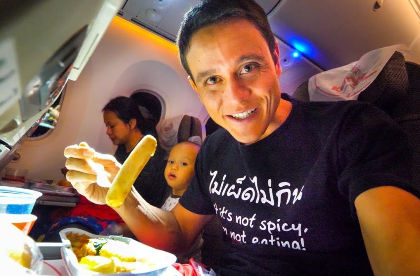  Kenya Airways FOOD REVIEW – Bangkok to Nairobi to Accra | Africa Travel Vlog!