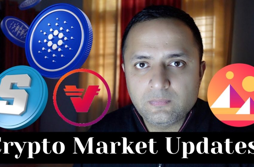  Crypto Market Update | ADA, VRA,  SAND, MANA, VET | Crypto Market News | Cryptocurrency