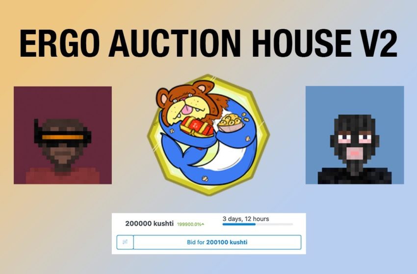  Ergo NFTs: Auction House V2 + My NFT Collection + How to Auction!!