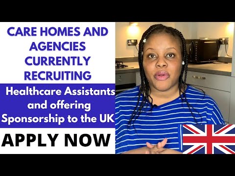  Uk Care Homes And Agencies Recruiting And Offering Certificate Of Sponsorship Currently / Apply Now!