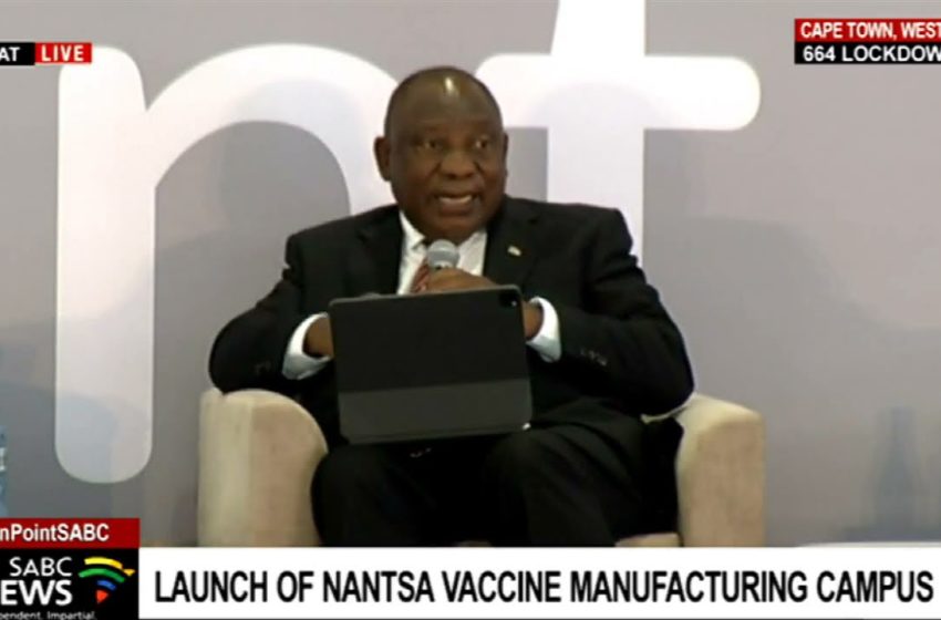  Health in Africa | NantSA vaccine manufacturing campus launch discussion