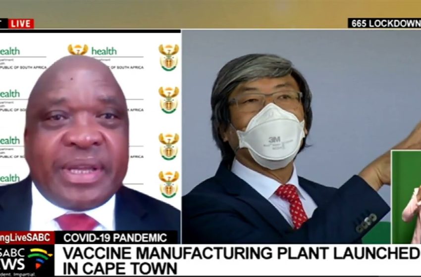  Covid-19 vaccine factory launched in Cape Town: Health Minister Dr. Joe Phaahla