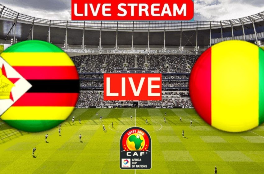  Zimbabwe vs Guinea Live Stream Africa Cup of Nations Football Match Today Afcon Streaming CAF 2022