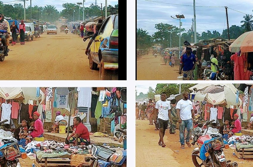  Guinea to Sierra Leone/ inside Africa village| Road| Exploring Town and Village in Africa.