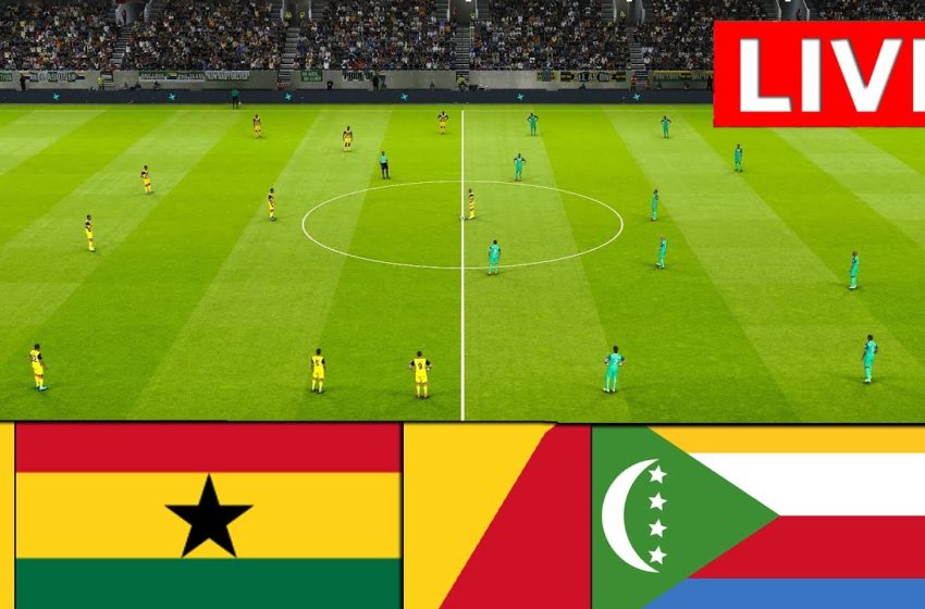  ⚽ Football Live⚽ Ghana vs Comoros – Africa Cup of Nations – 18th January 2022 – Full Match