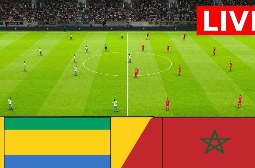  ⚽ Football Live⚽ Gabon vs Morocco – Africa Cup of Nations – 18th January 2022 – Full Match