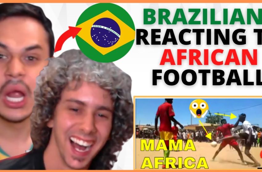  Brazilians Reacting to Insane skills of african football superstar #1 | 1G Connection