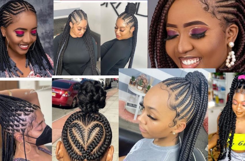  2022 African Braided Hairstyles For Black Women: Beautiful hairstyles 2022 # African fashion #ankara