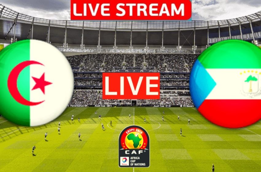  Algeria vs Equatorial Guinea Live Stream Afcon Africa Cup of Nations Football Match Today  Streaming