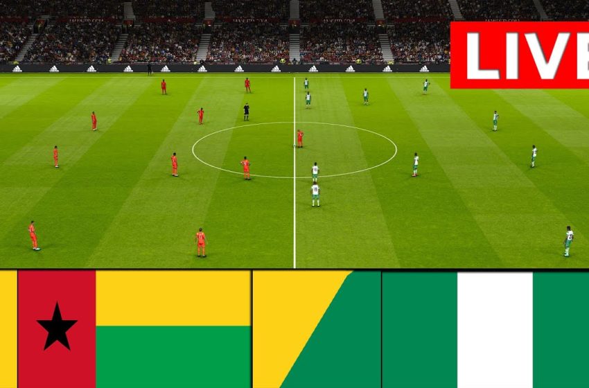 ⚽ Football Live⚽ Guinea Bissau vs Nigeria – Africa Cup of Nations – 19th January 2022 – Full Match